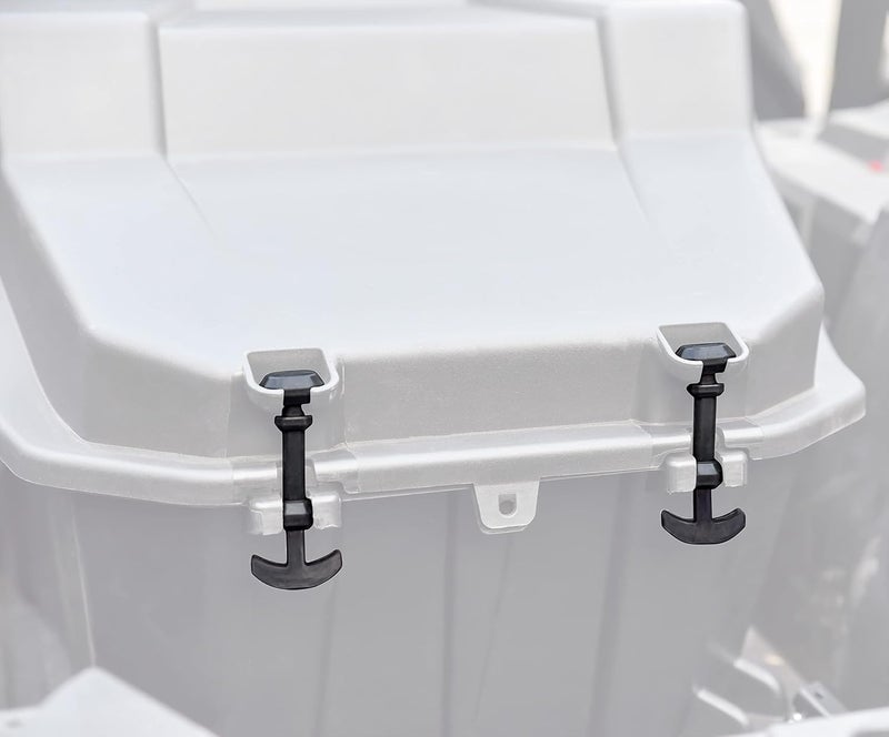 SAUTVS صندوق تخزين كارجو مع قفل مطاطي لسيارات بولاريس RZR 900 / XP 1000 / XP 4 1000 / S 2014-2021 (2PCS، بديل #5415701) - Image 3